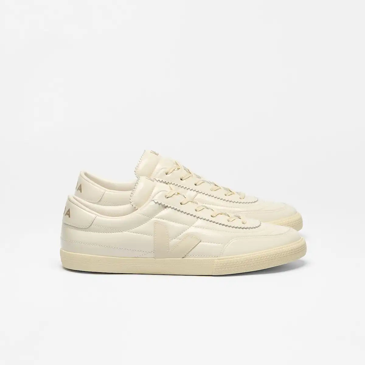 PANENKA PATENT LEATHER OFF WHITE NATURAL